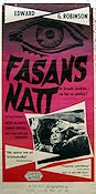 Nightmare 1956 movie poster Edward G Robinson