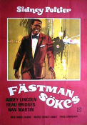 Fästman sökes 1968 poster Sidney Poitier Abbey Lincoln Beau Bridges Daniel Mann