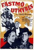 Fästmö uthyres 1950 movie poster Eva Dahlbeck Karl-Arne Holmsten Olof Winnerstrand Karl-Arne Holmsten Gustaf Molander