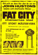 Fat City 1972 movie poster Stacy Keach Jeff Bridges Susan Tyrrell John Huston Boxing