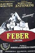L´Eclisse 1962 movie poster Alain Delon Monica Vitti Francisco Rabal Michelangelo Antonioni