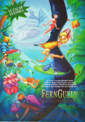 FernGully: The Last Rainforest 1992 movie poster Samantha Mathis Bill Kroyer Animation