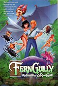 FernGully: The Last Rainforest 1992 movie poster Samantha Mathis Bill Kroyer Animation