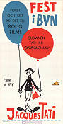 Jour de Fete 1949 movie poster Guy Decomble Paul Frankeur Santa Relli Jacques Tati Bikes