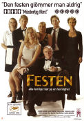 Festen 1998 poster Ulrich Thomsen Henning Moritzen Thomas Bo Larsen Thomas Vinterberg Danmark