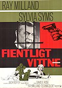 Hostile Witness 1969 poster Ray Milland