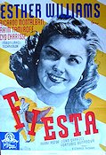 Fiesta 1947 movie poster Esther Williams Ricardo Montalban Akim Tamiroff Richard Thorpe Musicals