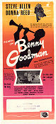 The Benny Goodman Story 1956 poster Steve Allen Valentine Davies