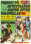 Fingret på avtryckaren 1965 poster Rory Calhoun Aldo Sambrell James Philbrook Sidney W Pink