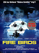 Fire Birds 1990 movie poster Nicolas Cage Sean Young Tommy Lee Jones David Green Planes