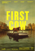 First Cow 2019 movie poster Alia Shawkat John Magaro Dylan Smith Kelly Reichardt