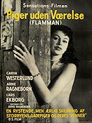 Flamman 1956 movie poster Carin Westerlund