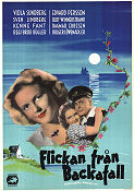 Flickan från Backafall 1953 movie poster Viola Sundberg Sven Lindberg Edvard Persson Bror Bügler