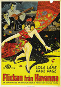The Girl from Havana 1929 movie poster Lola Lane Paul Page