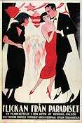 Flickan från paradiset 1926 movie poster Theodor Berthels