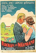 Flickan från Wärmland 1931 movie poster Greta Anjou Arnold Sjöstrand Poster artwork: Blomberg