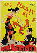 The Girl Said No 1930 movie poster Leila Hyams William Haines