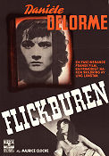 La cage aux filles 1949 movie poster Daniele Delorme Jacky Flynt Louise Lagrange Maurice Cloche Ladies Police and thieves