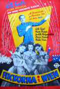 Wiener Mädeln 1949 movie poster Anton Edthofer Judith Holzmeister Willi Forst Country: Austria Musicals