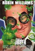 Flubber 1997 movie poster Robin Williams Marcia Gay Harden Les Mayfield Glasses