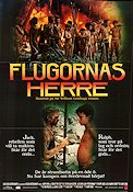 Flugornas herre 1990 poster Balthazar Getty Chris Furrh Danuel Pipoly Harry Hook Text: William Golding Barn