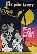 Run for the Sun 1956 movie poster Richard Widmark Trevor Howard Jane Greer Roy Boulting