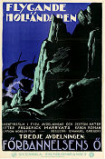 Den flyvende Hollaeder 1919 movie poster Carlo Wieth Inger Nybo Emanuel Gregers Denmark