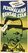 Flygmalajen rensar stan 1945 poster George Formby Robertson Hare Marcel Varnel