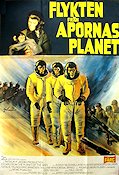 Escape From the Planet of the Apes 1971 movie poster Roddy McDowall Kim Hunter Bradford Dillman Don Taylor