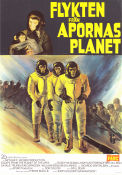 Escape From the Planet of the Apes 1971 movie poster Roddy McDowall Kim Hunter Bradford Dillman Don Taylor