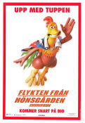 Chicken Run 2000 movie poster Mel Gibson Nick Park Birds Animation