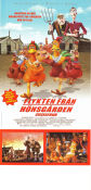 Chicken Run 2000 movie poster Mel Gibson Nick Park Birds Animation