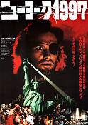 Escape From New York 1981 movie poster Kurt Russell Lee Van Cleef Ernest Borgnine Donald Pleasence Isaac Hayes John Carpenter Cult movies