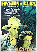 A Message to Garcia 1936 movie poster Barbara Stanwyck John Boles Eric Rohman art