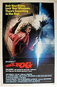 The Fog 1980 movie poster Jamie Lee Curtis John Carpenter