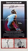 Footloose 1984 movie poster Kevin Bacon Lori Singer John Lithgow Dianne Wiest Chris Penn Sarah Jessica Parker Herbert Ross Rock and pop Dance