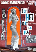 För het att ta på 1961 poster Jayne Mansfield Terence Young Damer