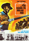 For a Few Dollars More 1965 movie poster Clint Eastwood Lee Van Cleef Gian Maria Volonté Sergio Leone