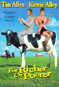 For Richer or Poorer 1997 movie poster Tim Allen Kirstie Alley Jay O Sanders Bryan Spicer