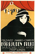 Forbidden 1919 movie poster Mildred Harris Chaplin Henry Woodward Lois Weber