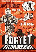 Fortet Ticonderoga 1956 movie poster Ed Montgomery