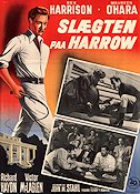 The Foxes of Harrow 1947 movie poster Rex Harrison Maureen O´Hara Richard Haydn John M Stahl