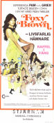 Foxy Brown 1974 movie poster Pam Grier Antonio Fargas Peter Brown Jack Hill Cult movies