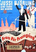 Fram för framgång 1938 movie poster Jussi Björling Aino Taube