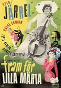 Fram för lilla Märta 1945 movie poster Stig Järrel Elsie Albiin Agneta Lagerfelt Hasse Ekman Instruments