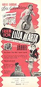 Fram för lilla Märta 1945 movie poster Stig Järrel Elsie Albiin Agneta Lagerfelt Hasse Ekman Instruments