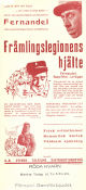 Un de la légion 1936 movie poster Fernandel R0obert Le Vigan Christian-Jaque