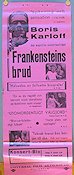 The Bride of Frankenstein 1936 movie poster Boris Karloff Find more: Frankenstein