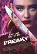 Freaky 2020 movie poster Vince Vaughn Kathryn Newton Celeste O´Connor Christopher Landon