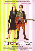 Freaky Friday 2003 movie poster Jamie Lee Curtis Lindsay Lohan Mark Waters Instruments